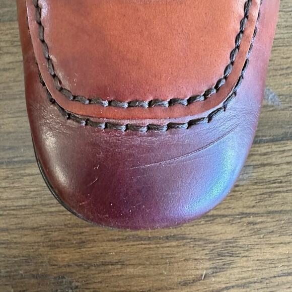 Magnanni Genuine Leather Men’s Slip On Loafers Size 10.5 M Chestnut Brown - Picture 10 of 10